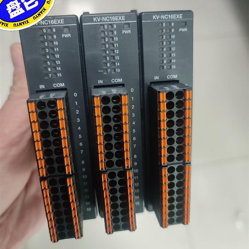 基恩士PLC 扩展模块  KV-NC16EXE,功能完好,成