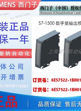 原装 6ES7522-1BH00-0AB0数字量输出模块6ES7 522-1BH01-OABO