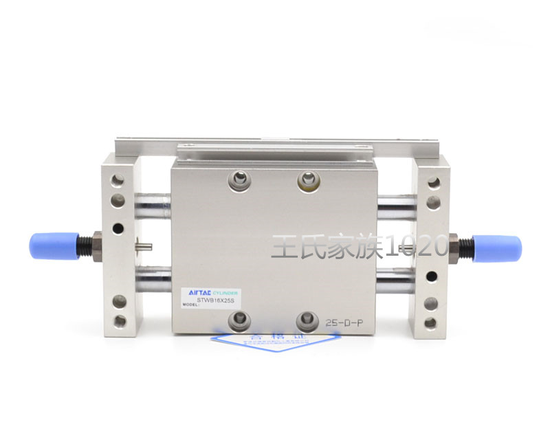 亚德客型双杆滑台气缸STMS25X25X50X75X100X125X150X175X200
