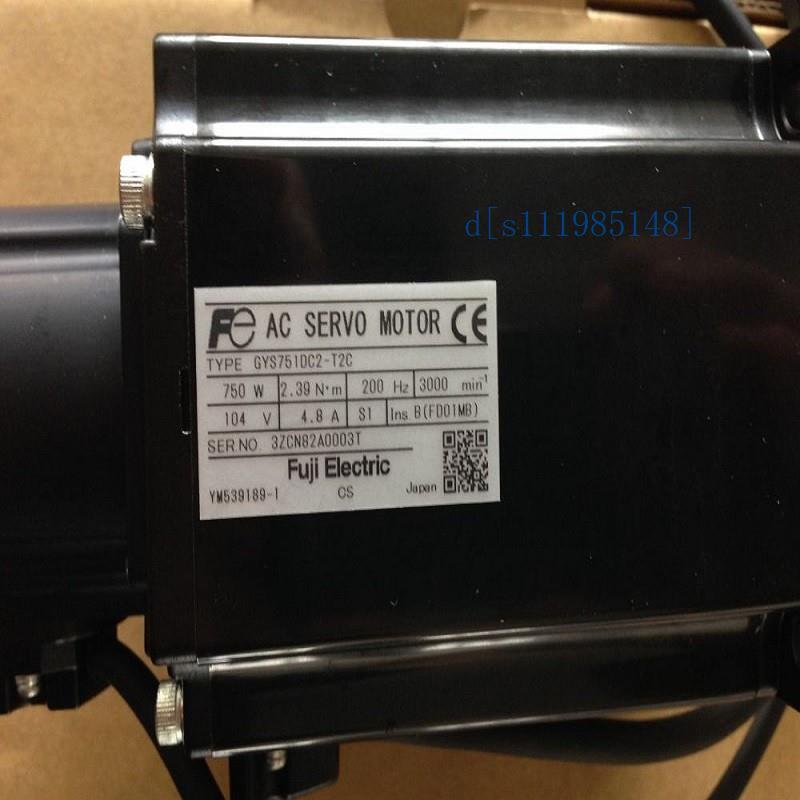 全新原厂富士电机马达GYS751DC2-T2A-B/GYS751DC2-T2A质保一年