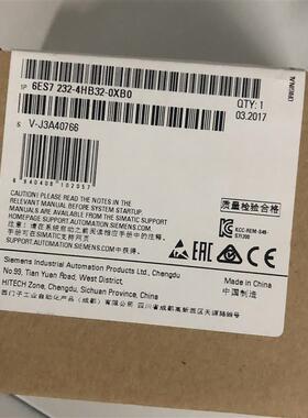 S7-1200扩展SM1232模拟量输出模块2AO 6ES7232-4HB32-0XB0