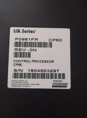 (议价)福克斯波罗P0961FR/REV-0N/CP60福克斯波罗卡