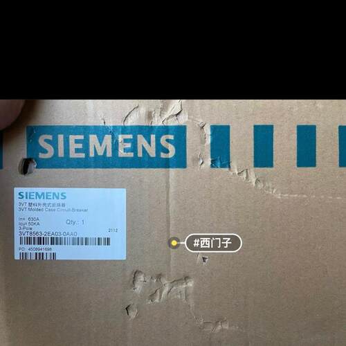 西门子塑壳断路器 3VT8563-1EA03-3GA0 3V