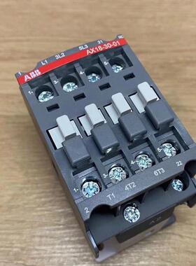 全新接触器AX18-30-01 三开一闭28A 660V AC24V原装*现货*