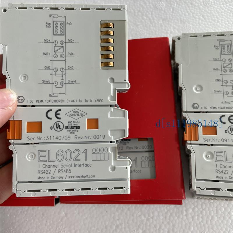 倍福Beckhoff EL6021全新22年带码未开封现货 更多型号咨询客服