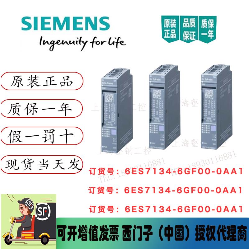 原装6ES7134-6GF00-0AA1ET200SP 诊断模块6ES71346GFOOOAA1