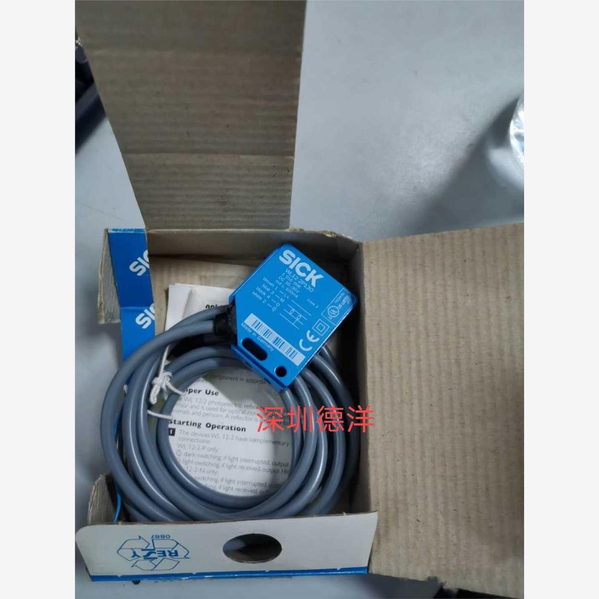 全新库存现货SICK德国WL12-2P130 1016096传感器正品【现货】
