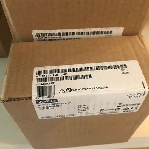 6ES7515-2TM01-0AB0 S7-1500 CPU模块 T-CPU 全新原装全新