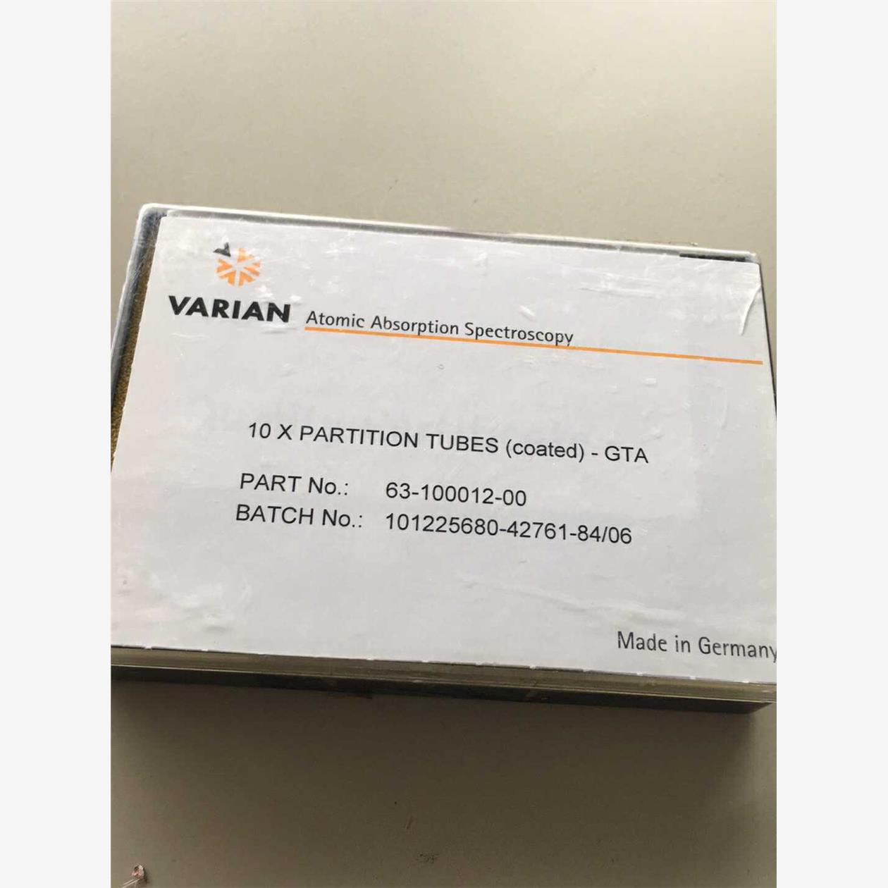 63-100012-00美国库存现货安捷伦Agilent原子吸收石墨管