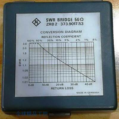 ROHDE&SCHWARZ罗德与施瓦茨驻波电桥ZRB2定向耦合器5MHZ-2500