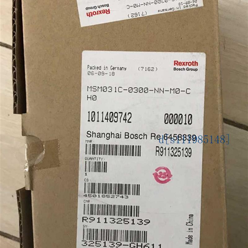 全新REXROTH力士乐 MSM031C-0300-NN-M0-CH0 R911325139驱动器