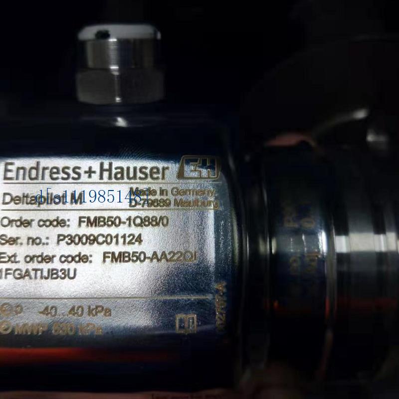 全新E+H恩德斯豪斯压力传感器型号FMB50-1Q88/0  P3009C1124