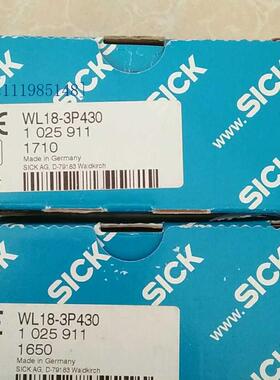 全新SICK西克WL18-3P430传感器 原装现货1025911