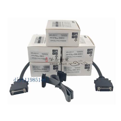 三菱PLC扩展模块FX1N/FX2N/FX3U延长线FX0N-5/30/65EC GM -CNV-BC