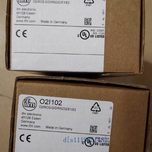 全新易福门O2I102激光镜头传感器021102 原装