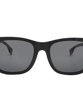 代购Hugo Boss男士太阳镜防紫外线遮光抗强光清晰视野方形黑色