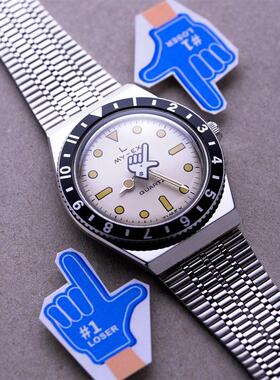 代购美国代购天美时手表Timex × seconde Loser联名休闲时尚腕表