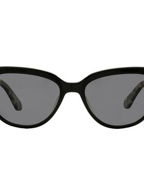 代购kate spade女士太阳镜偏光防紫外线灰色镜片抗反光猫眼型