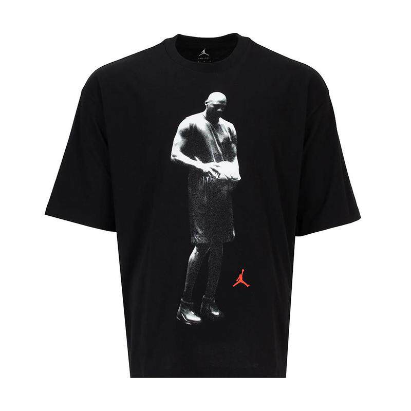 代购JORDAN男士运动T恤透气舒适日常穿着印花设计时尚搭配短袖