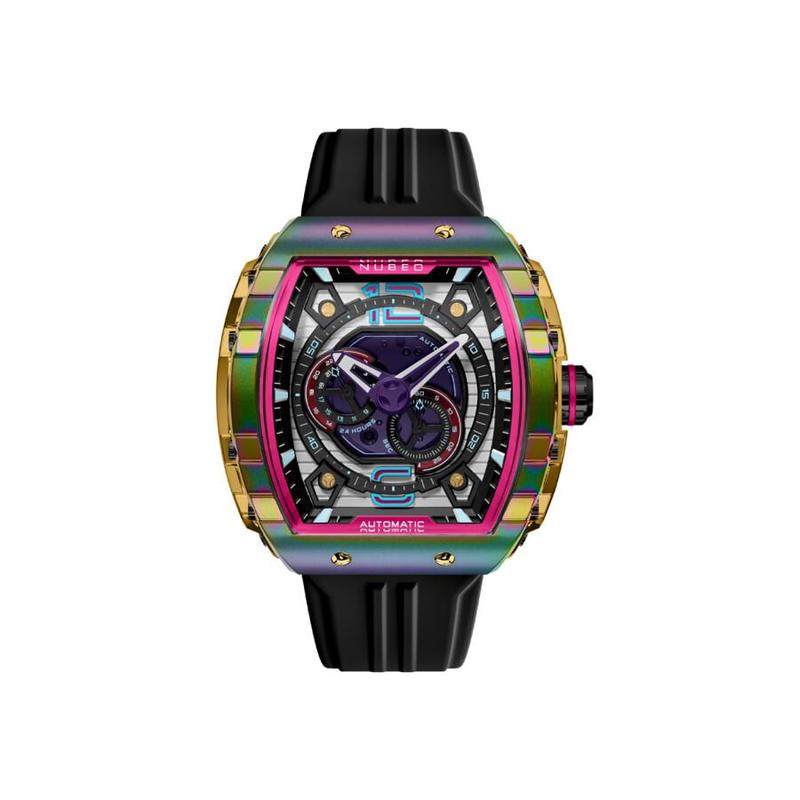 代购Orient东方男士腕表计时夜光GMT双时区钢带橡胶带多色防水