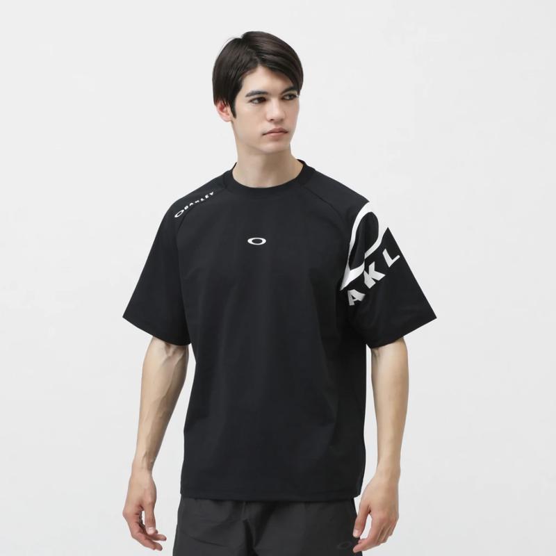 Oakley/欧克利运动T恤透气速干弹性舒适男士休闲训练服