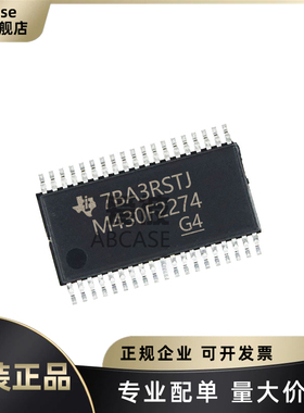 MSP430F2274IDAR M430F2274 封装TSSOP-38 微控制器芯片 原装正品