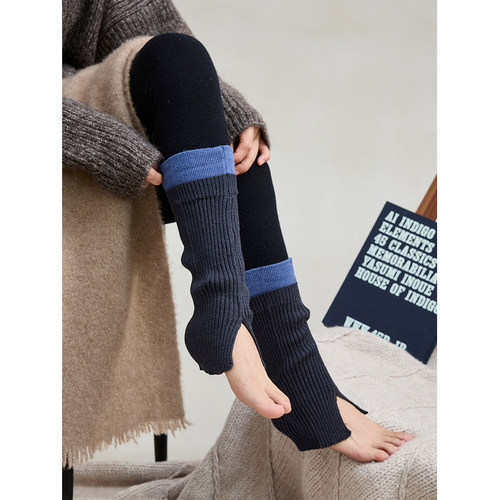 保暖叠穿堆堆袜小腿袜套