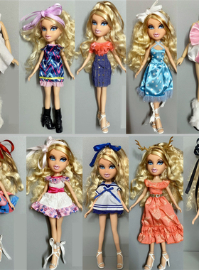 小6分换装娃娃衣服连衣裙娃娃人偶公仔ob娃娃BJD阿已出逃体衣服2