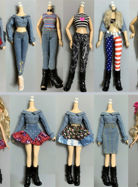 小6分换装娃娃衣服连衣裙娃娃人偶公仔ob娃娃BJD阿已出逃体衣服3