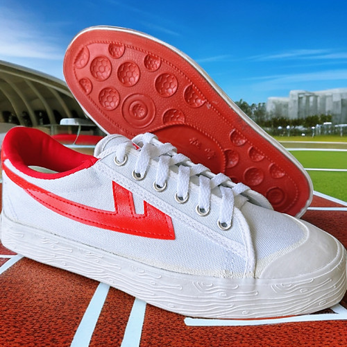 征峰低帮防滑耐磨帆布鞋