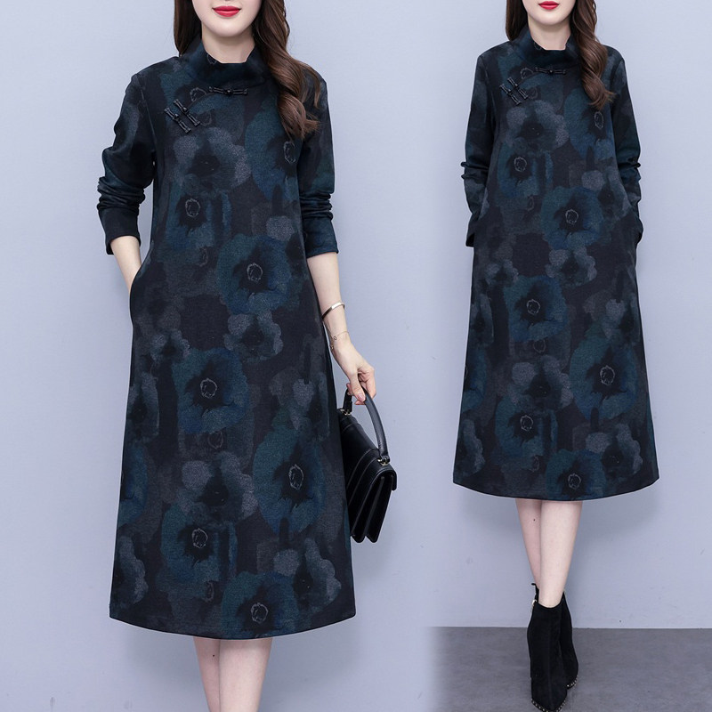 改良旗袍年新款女正式场合连衣裙