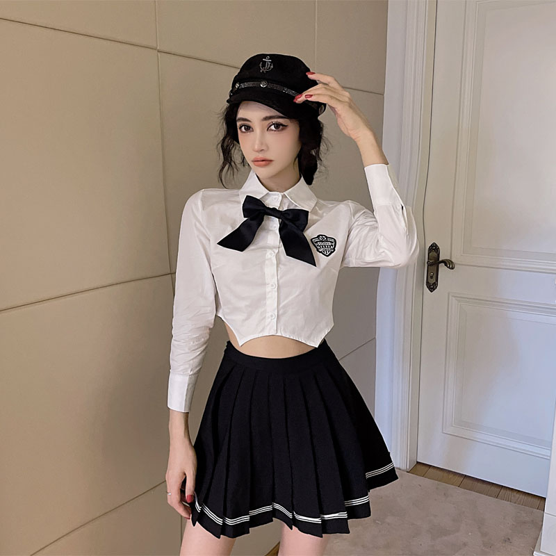 网红主播跳舞演出服装jk制服套装裙女现代舞爵士舞夜店ds领舞服装