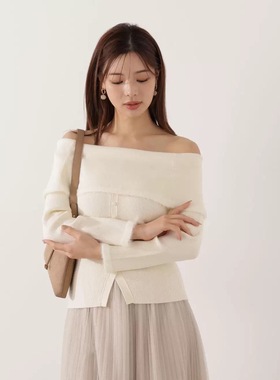 proportion 翻领针织上衣 不退换 1215275001