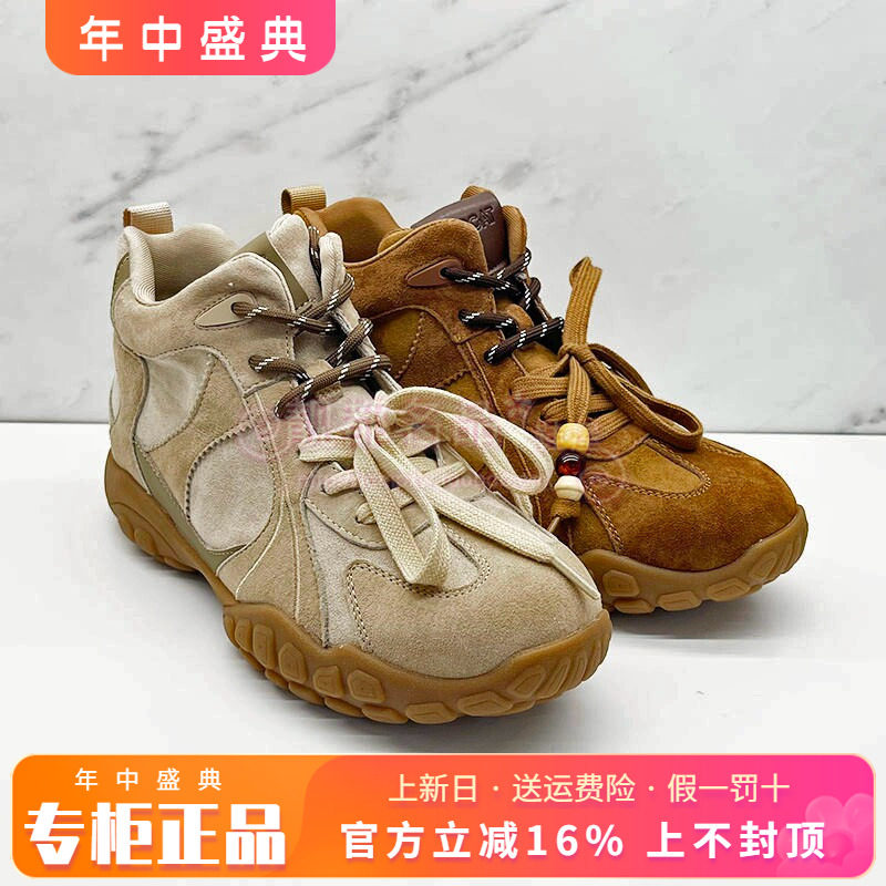 正品KISS CAT/接吻猫女鞋2025冬新款休闲舒适高帮鞋KA65892-50
