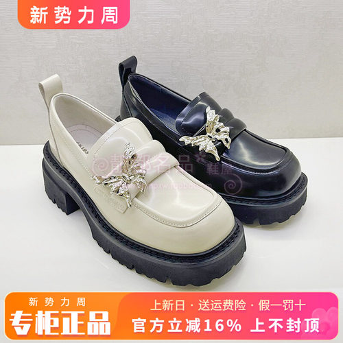 小皮鞋女鞋KissKitty单鞋英伦