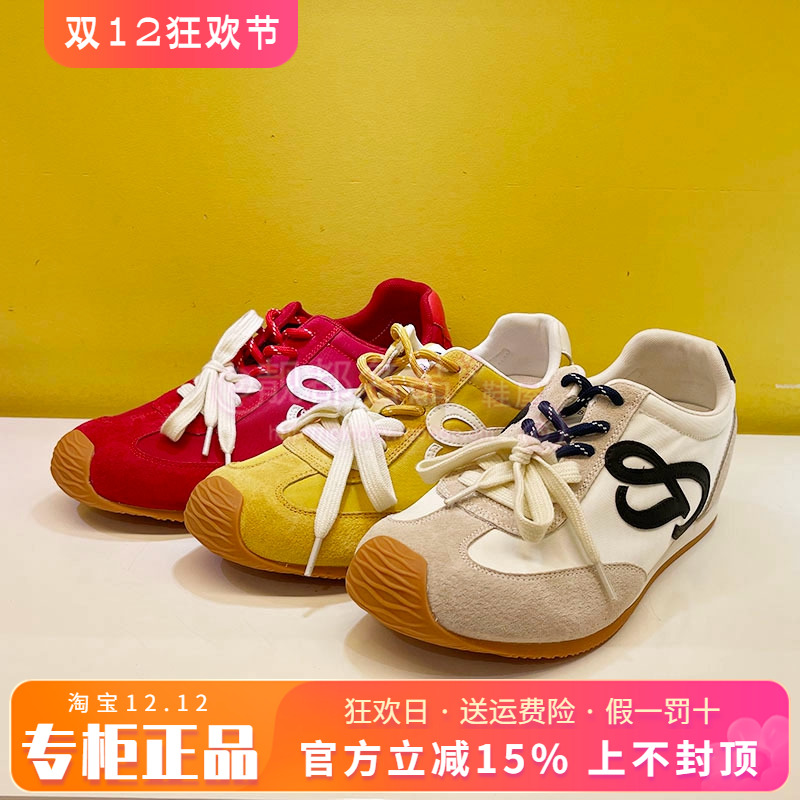 正品千百度女鞋2025秋新款德训舒适百搭时尚系带单鞋A25418504