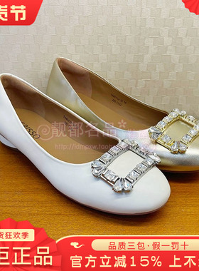 正品蹀愫ts女鞋2025春款低跟羊皮圆头舒适浅口单鞋TA65112-12