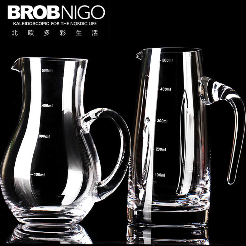 ①无铅水晶材质②送杯刷