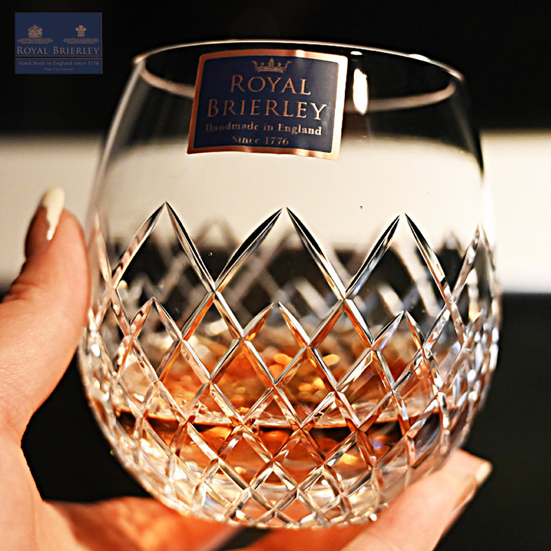 DARTINGTON英国进口水晶玻璃威士忌杯啤酒杯轻奢洋酒杯子酒具套装