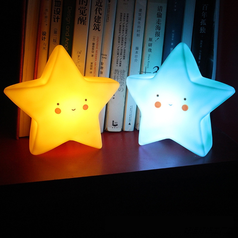 宿舍装饰桌面摆件创意星星小灯