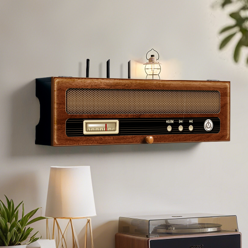 中古风光猫路由器放置架收纳盒