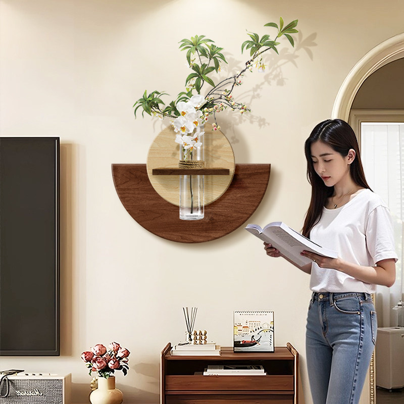 客厅装饰画玄关墙上挂画复古风3d立体水培绿植餐厅高级感创意壁画,家居饰品,现代装饰画,淘宝优惠券,粉丝福利购,淘宝优惠卷