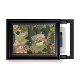 斋普尔花园电表箱装饰画中古风配电箱壁画开关电闸空开箱遮挡挂画