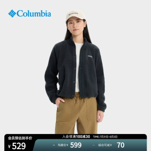 Columbia哥伦比亚户外25秋冬新品 女子运动旅行保暖抓绒外套AR5610