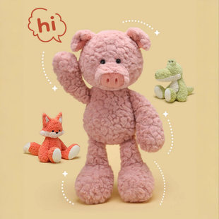 波波娃星云系列可爱小猪毛绒玩具公仔玩偶睡觉抱枕床上女生日礼物