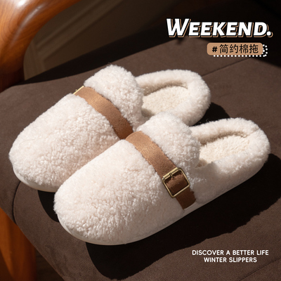 2025新款棉拖鞋女冬季室内家居
