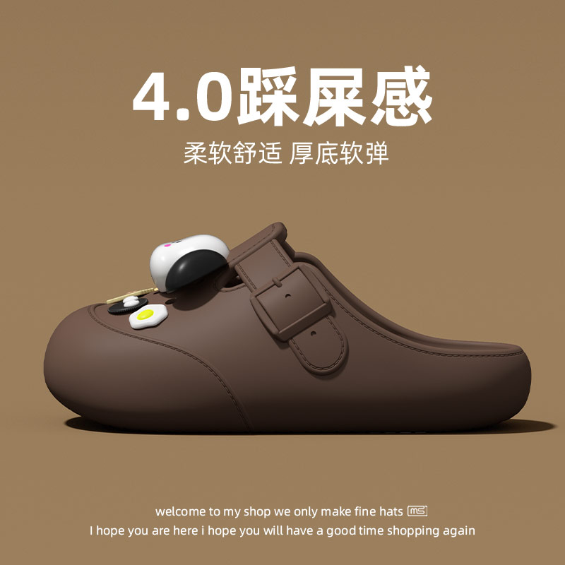 勃肯洞洞鞋女新款2025夏天百搭