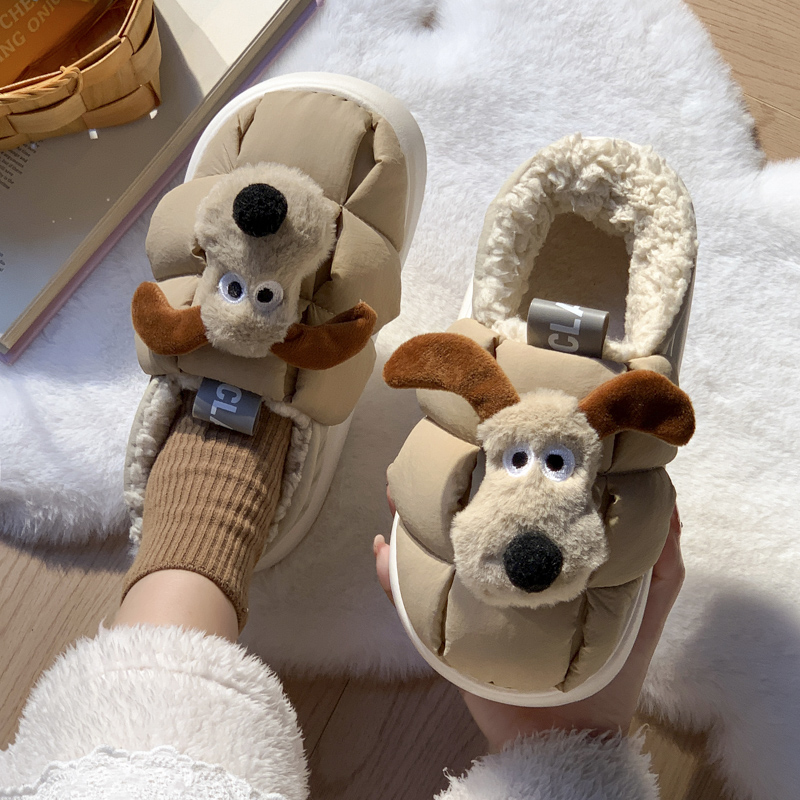 掌门狗棉拖鞋女冬季2025新款棉鞋