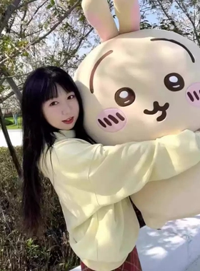 乌萨奇玩偶chiikawa公仔大号毛绒玩具小八抱枕吉伊卡哇娃娃礼物女