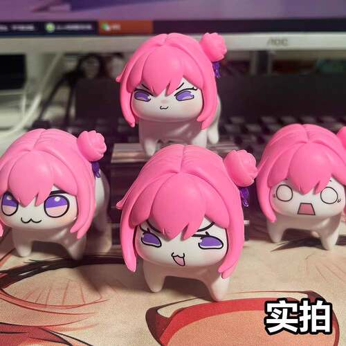胜利女神灰姑娘doro桃乐丝Q版手办粉狗摆件公仔潮玩模型桌面摆件